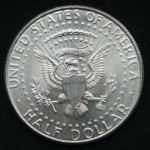1\2 доллара 2012 год Р Kennedy Half Dollar