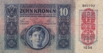 10 крон 1915 (1919) год Австро-Венгрия (Австрия)