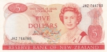 5 Долларов 1989-1992 год Новая Зеландия