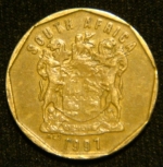 10 центов 1997 год ЮАР