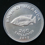 200 шиллингов 2015 год Уганда