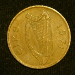 1 пенни 1971 год