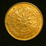2 евроцента 2002 год Австрия
