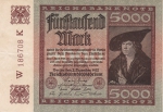 5000 марок 1922 год
