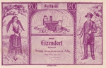 Нотгельд 20 геллеров 1921 год  Австрия
