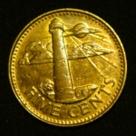 5 центов 1989 год