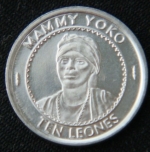 10 леоне 1996 год Сьерра-Леоне