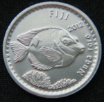 5 центов 2012 год Фиджи