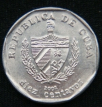 10 сентаво 2002 год Куба