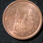2 евроцента 2013 год Испания