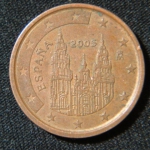 2 евроцента 2005 год