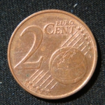 2 евроцента 2004 год