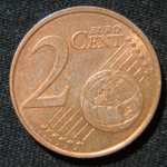 2 евроцента 2012 год