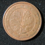 2 евроцента 2002 год F