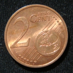 2 евроцента 2013 год