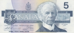 5 Долларов 1986 год Канада