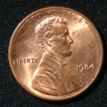 1 цент 1984 год