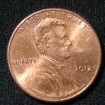 1 цент 2012 год