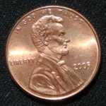 1 цент 2005 год