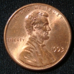 1 цент 1993 год