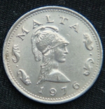 2 цента 1976 год Мальта